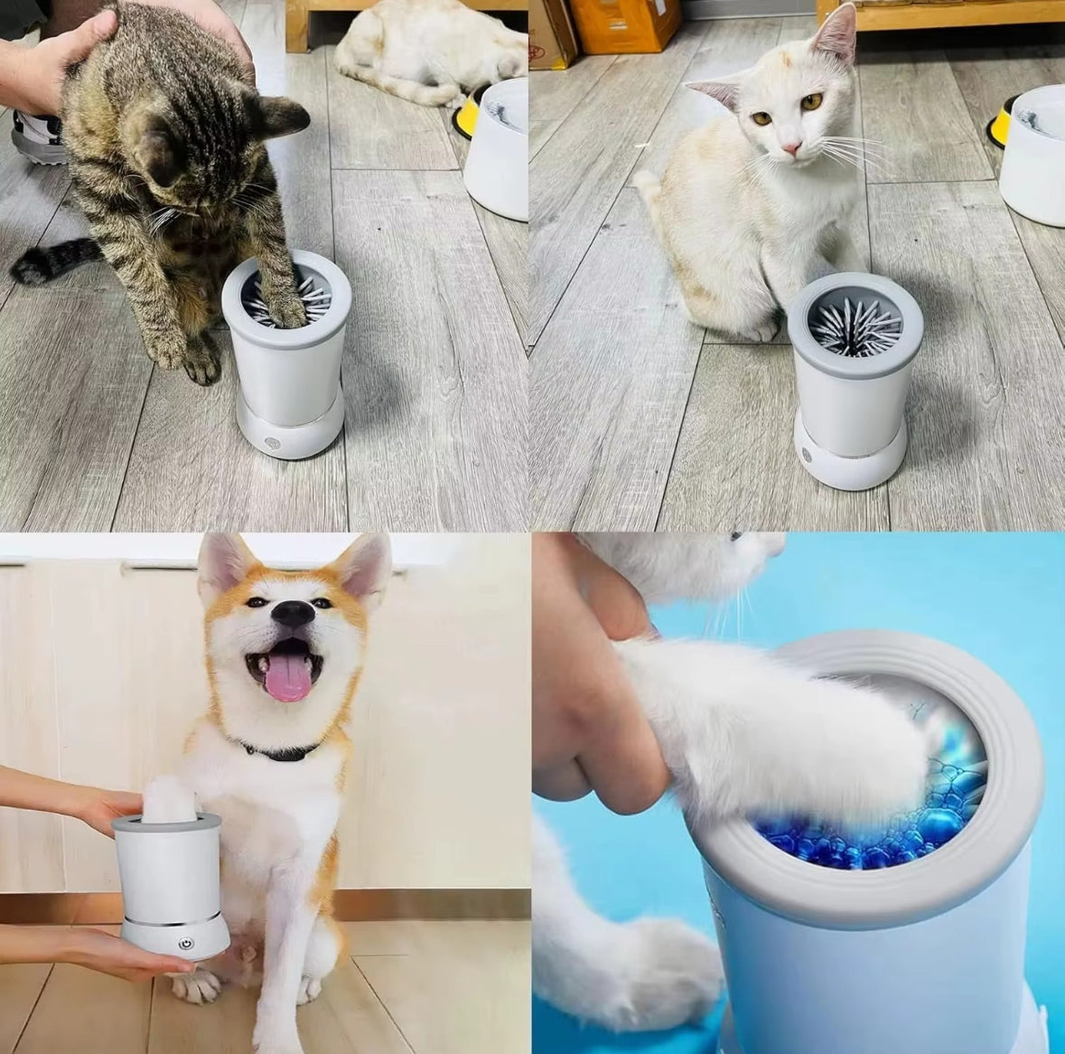 Máquina de limpieza automática de patas para mascotas - Envío Gratis