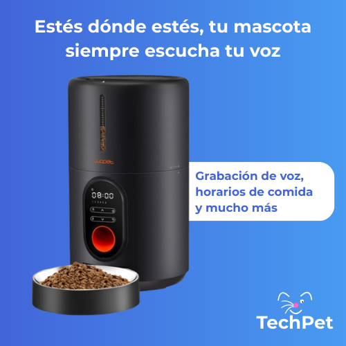 Dispenser de comida inteligente (con tu voz) - Envío Gratis