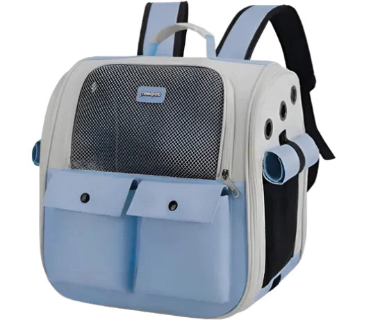 Mochila Transportadora Gato Y Perro Extensible Plegable - Envío Gratis