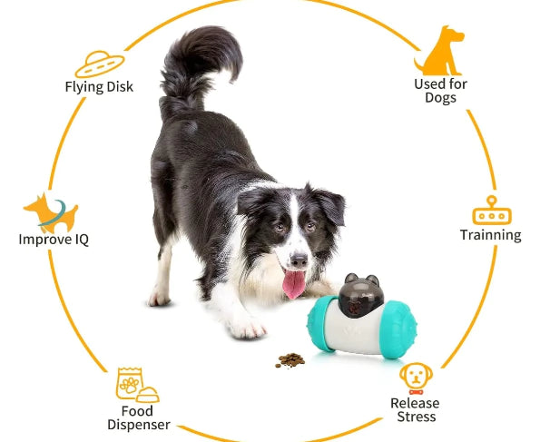 Dispensador Interactivo Snacks Para Mascotas Juguete - Envío Gratis