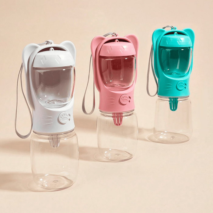 Dispenser Botella de Agua y Comida para Mascotas - Envío Gratis