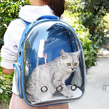 Mochila Transportadora Gato Y Perro Extensible Plegable - Envío Gratis